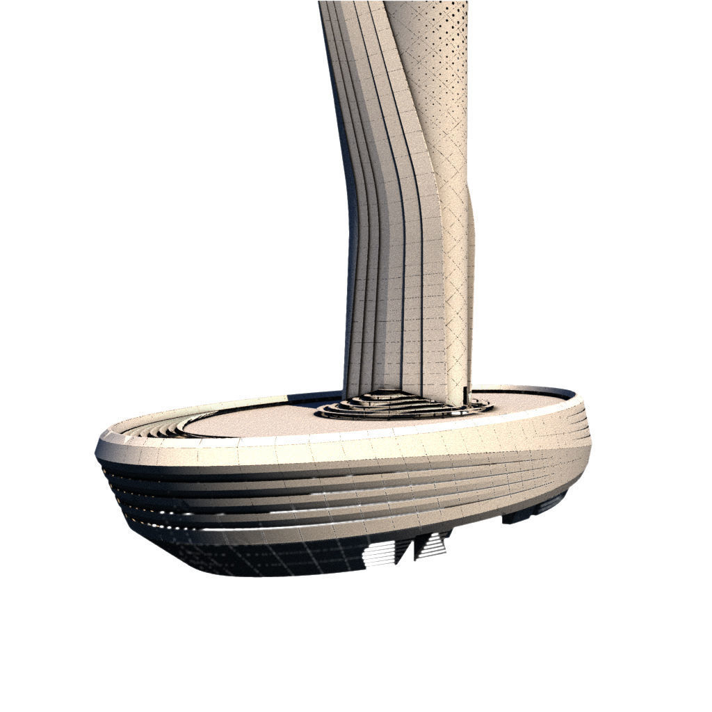 Istanbul 3rd Airport Tower - Istanbul Yeni Havalimani Kulesi 3D model_2