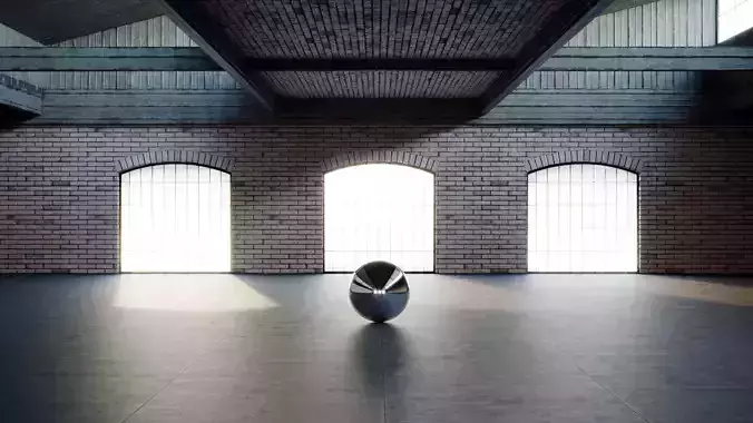 Warehouse VR  Product Car Showcase 4K Baked and Corona Max Scene