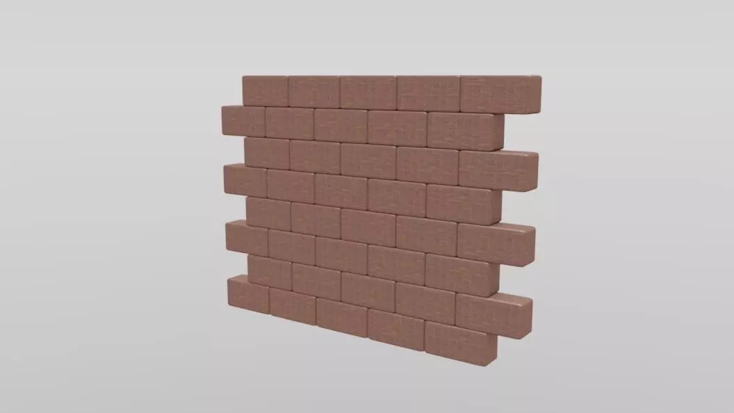 Brickwall Base 3D model
