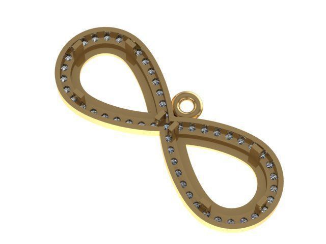 name to be written frame necklace 3D print model_1