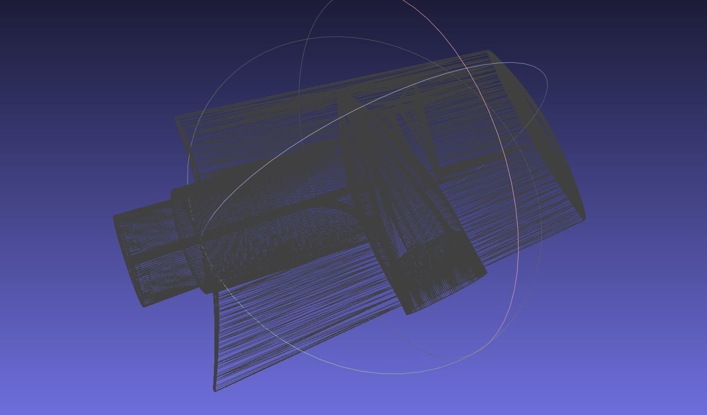 Printable Tiltwing Tiltrotor Drone Body 3D print model_18