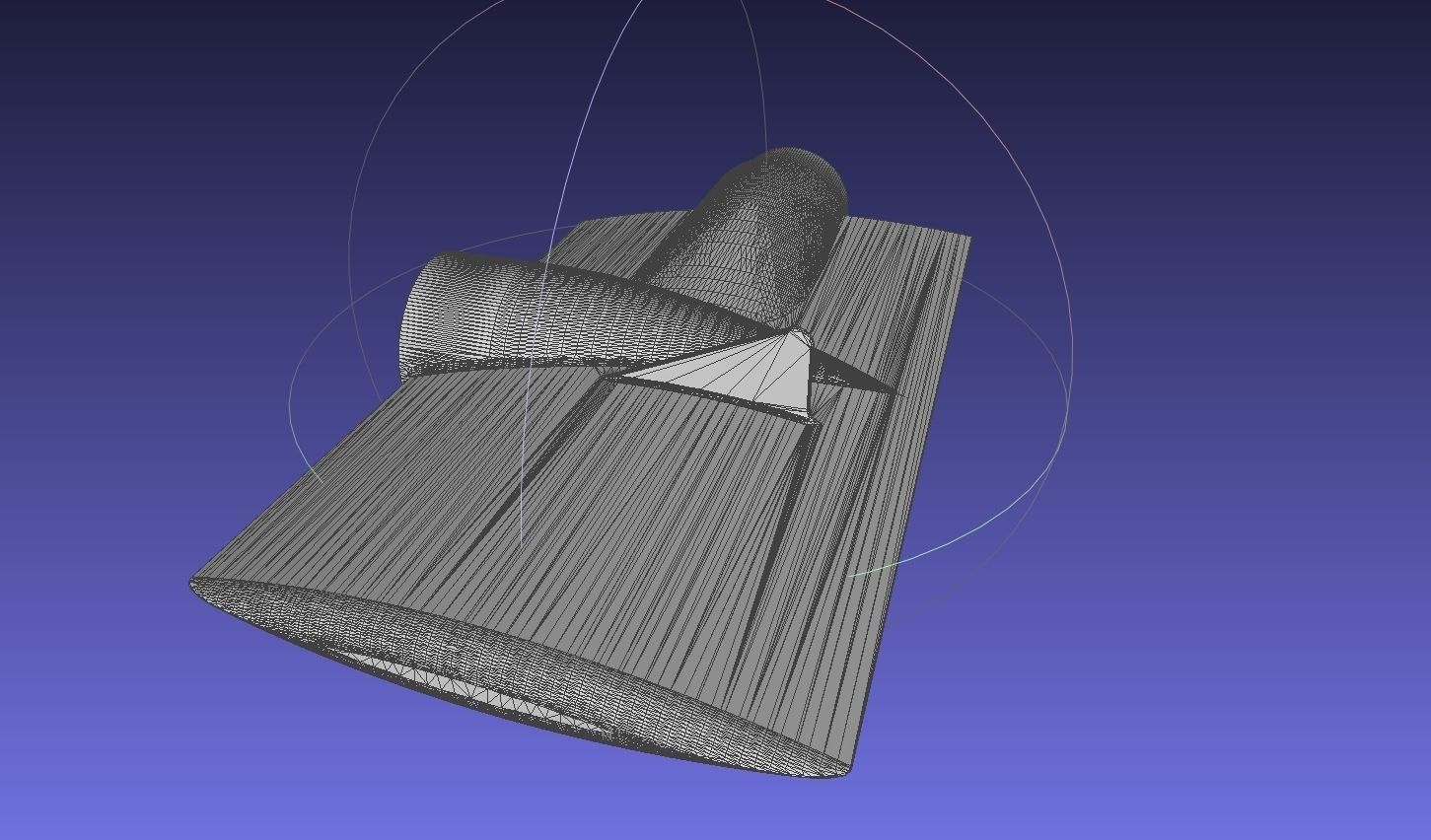 Printable Tiltwing Tiltrotor Drone Body 3D print model_12