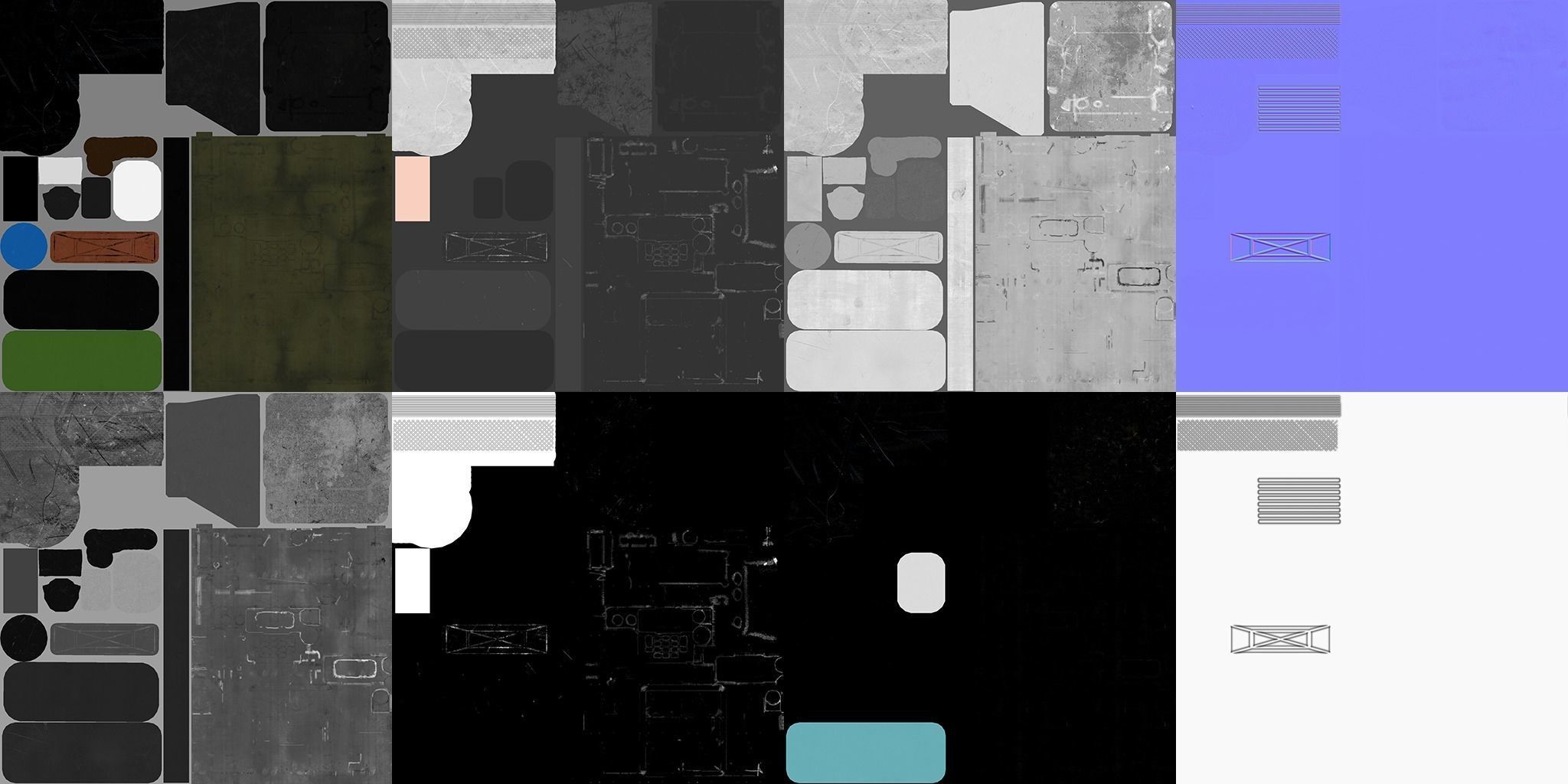 Army Radio Transceiver 3D model_5