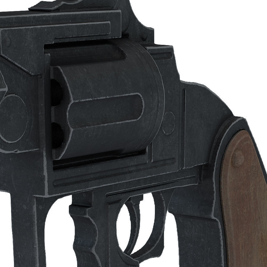 Gun 101 3D model_2