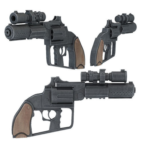 Gun 101 3D model