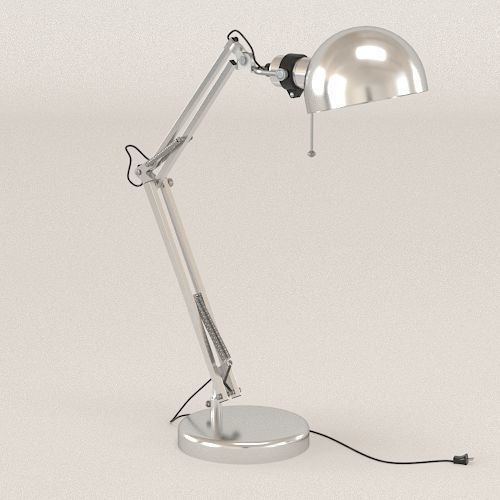 Lampforso adjustable desk lamp 3D model_4