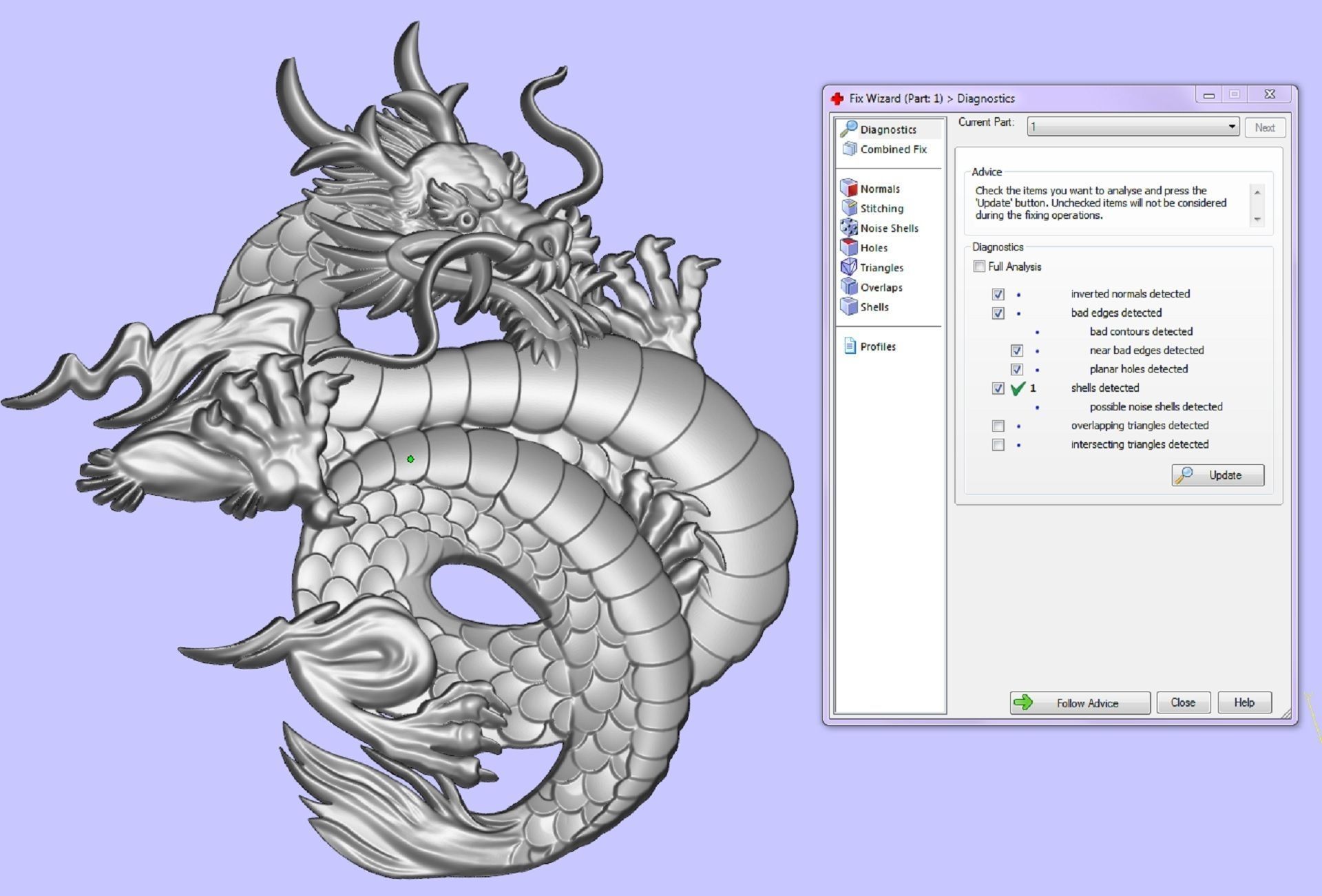 dragon gold 3D print model_1