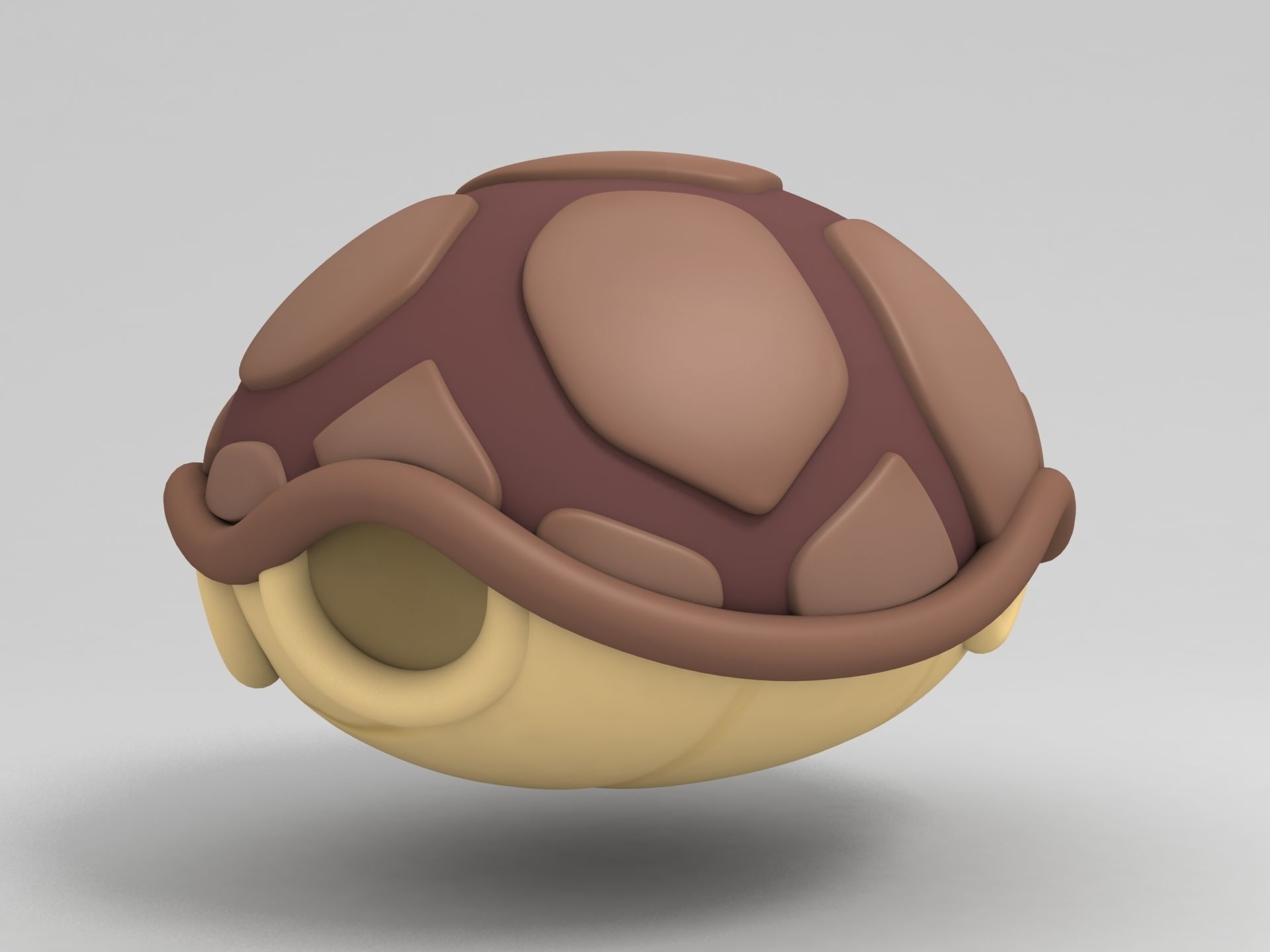 Turtle Shell 3D model_2