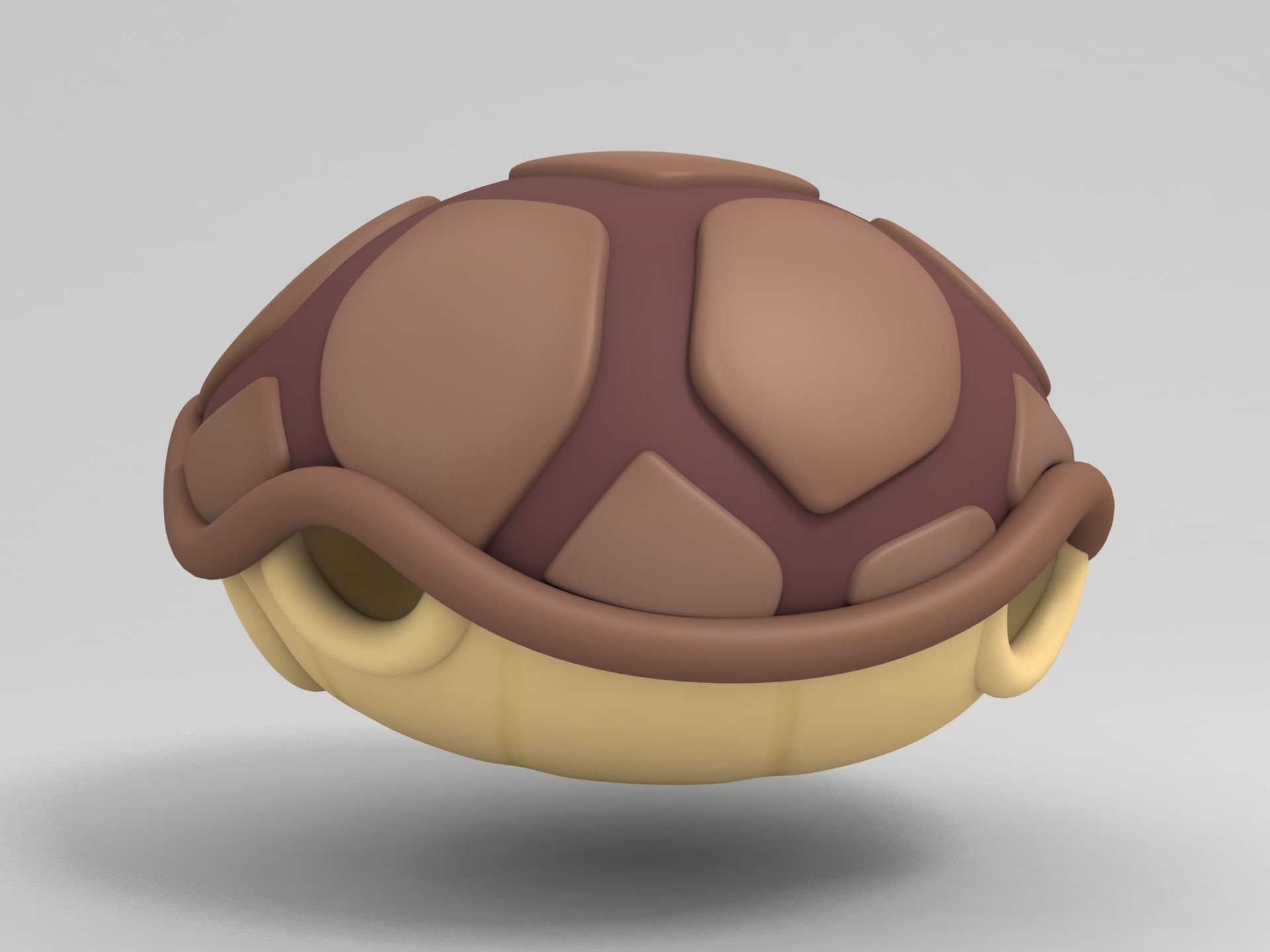 Turtle Shell 3D model_3