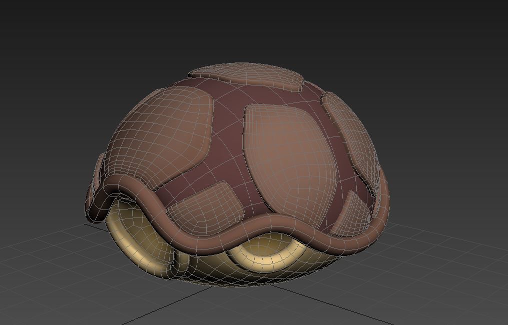 Turtle Shell 3D model_7