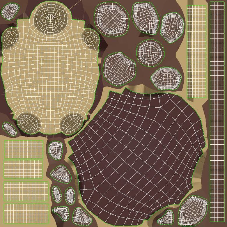 Turtle Shell 3D model_9