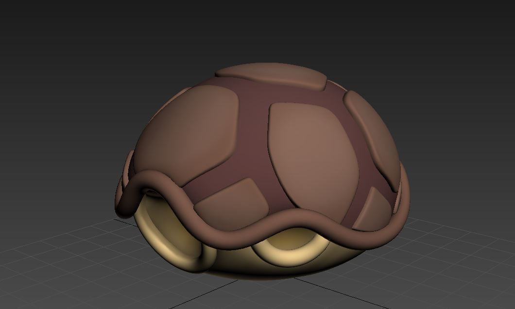 Turtle Shell 3D model_6