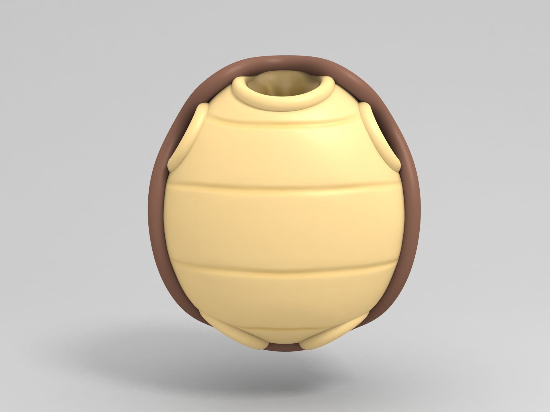 Turtle Shell 3D model_4
