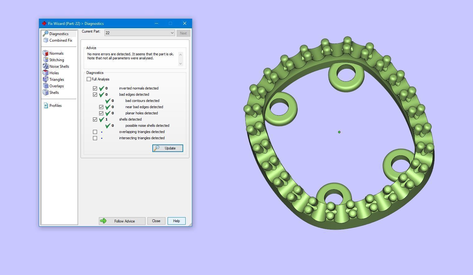 Cushion Cat  Ring with Diamond Halo in 18K 3D print model_11