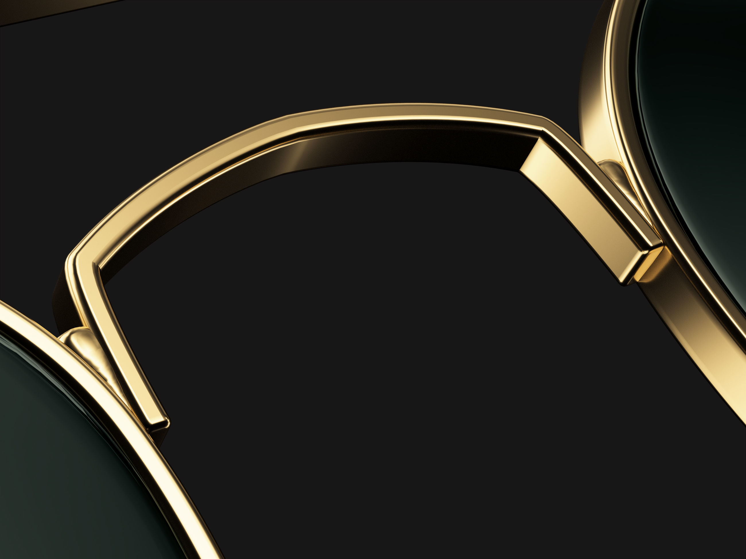 Ray-Ban Aviator sunglasses 3D model 3D model_6