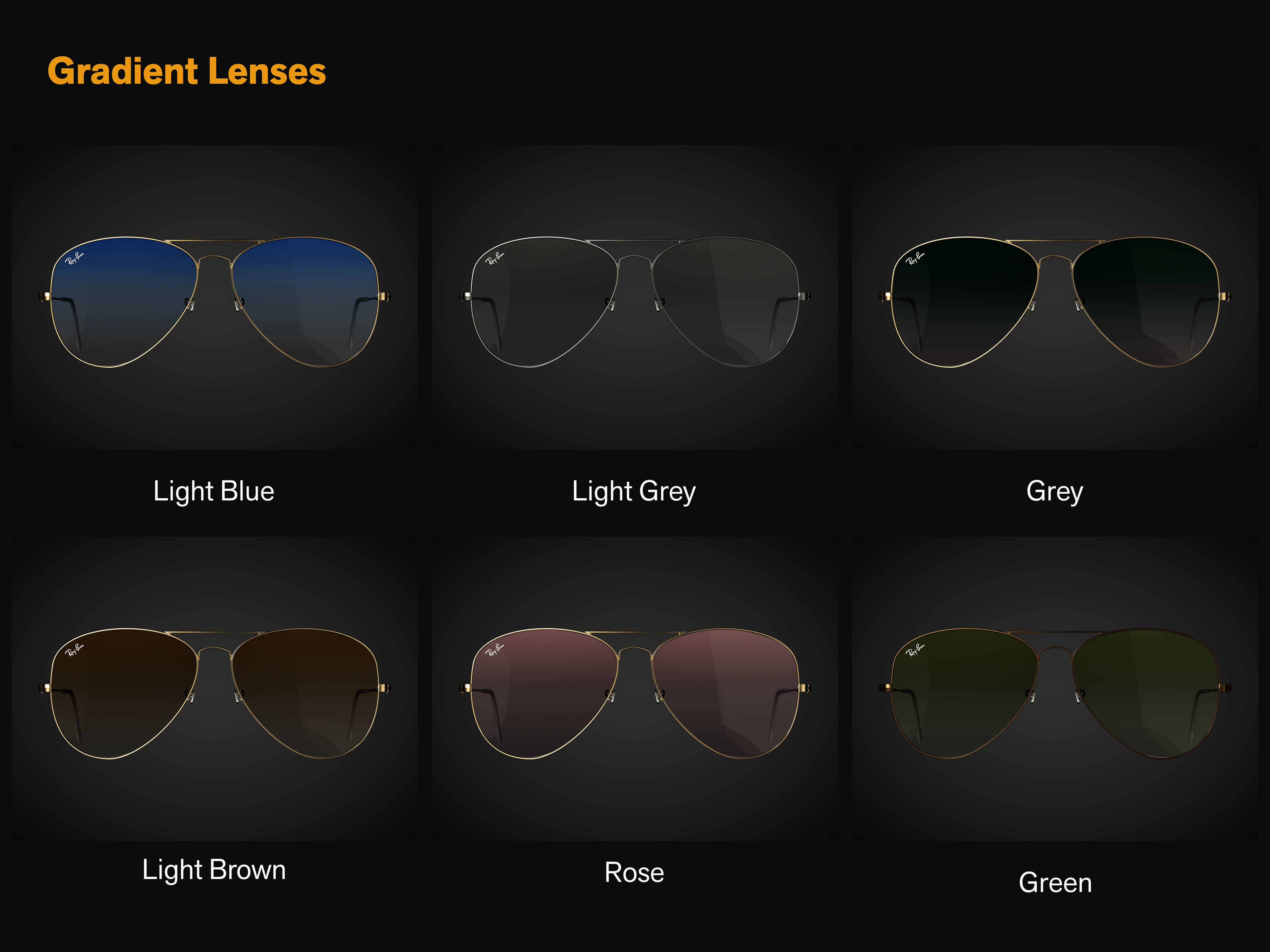 Ray-Ban Aviator sunglasses 3D model 3D model_3