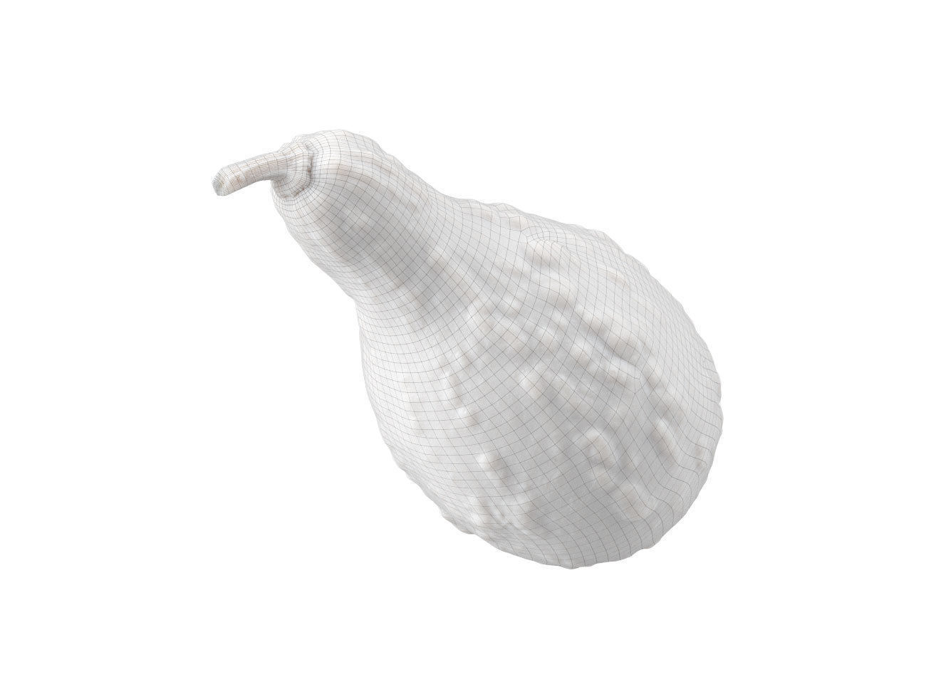 Photorealistic Decorative Gourd 3D Scan 3D model_7