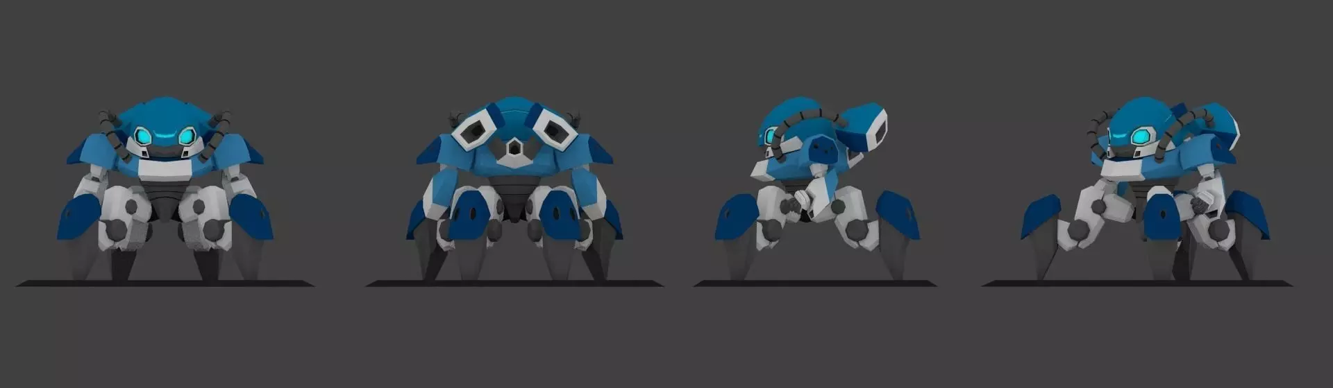 Super Mecha 16 - Chrast of Code Name CR413 - 3D Print Ready 3D print model_0