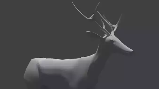 3D Deer model