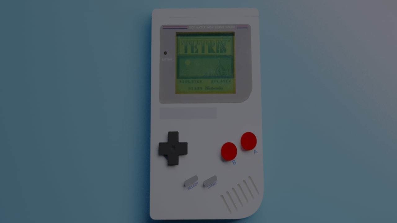 Tetris nintendo gameboy 3D model_2