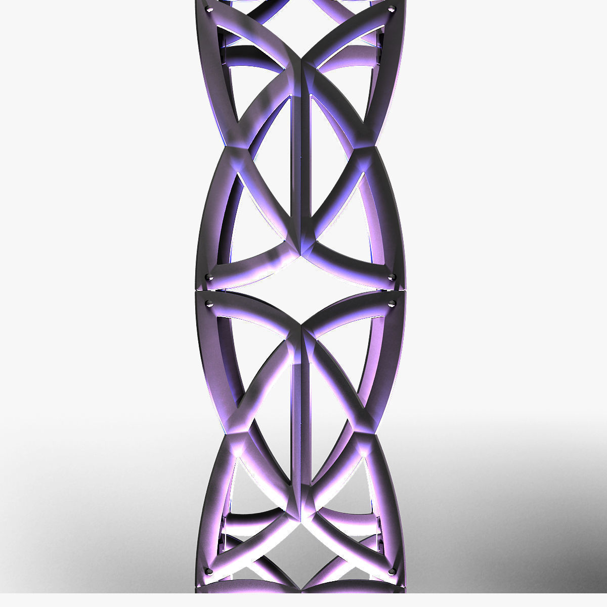 Stage Decor Collection 03 Modular Wall Column 9 Pieces _6