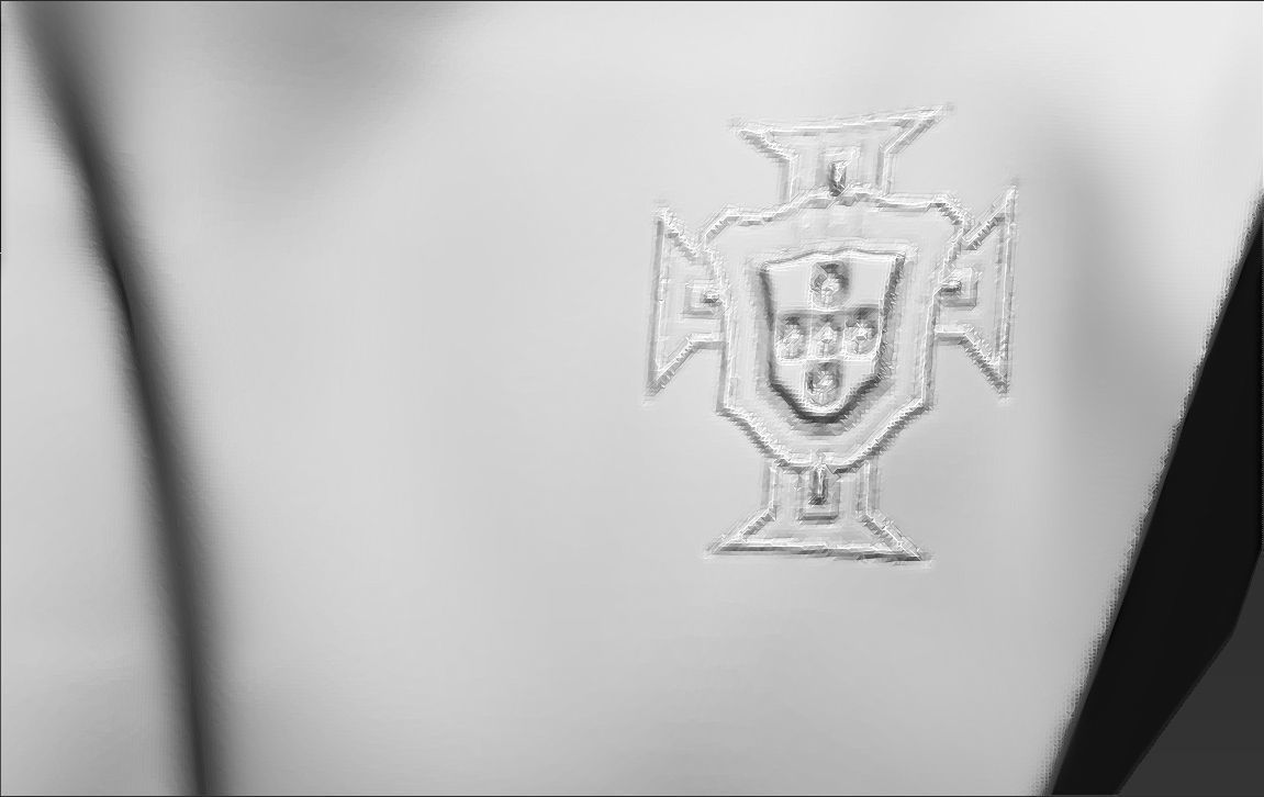 Cristiano Ronaldo bust 3D printing ready stl obj formats 3D print model_27