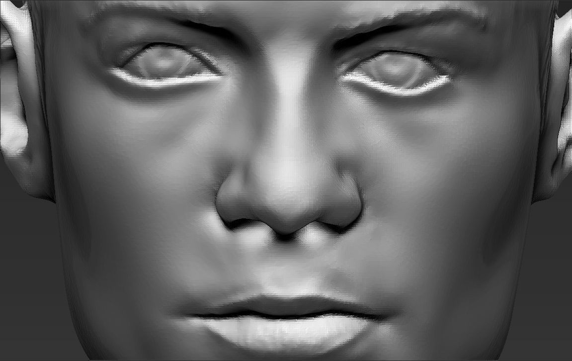 Cristiano Ronaldo bust 3D printing ready stl obj formats 3D print model_24