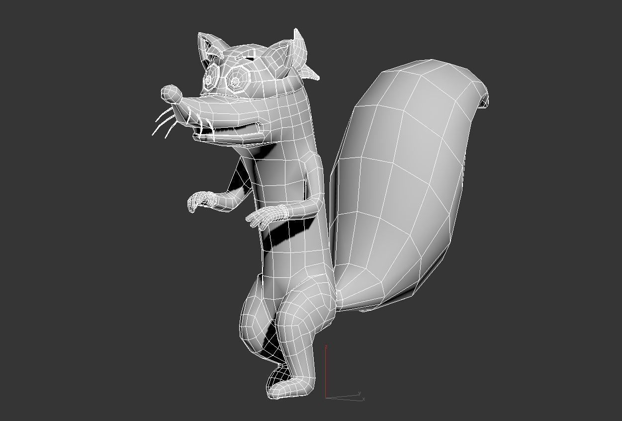 Swiper the Fox Low-poly 3D model_5