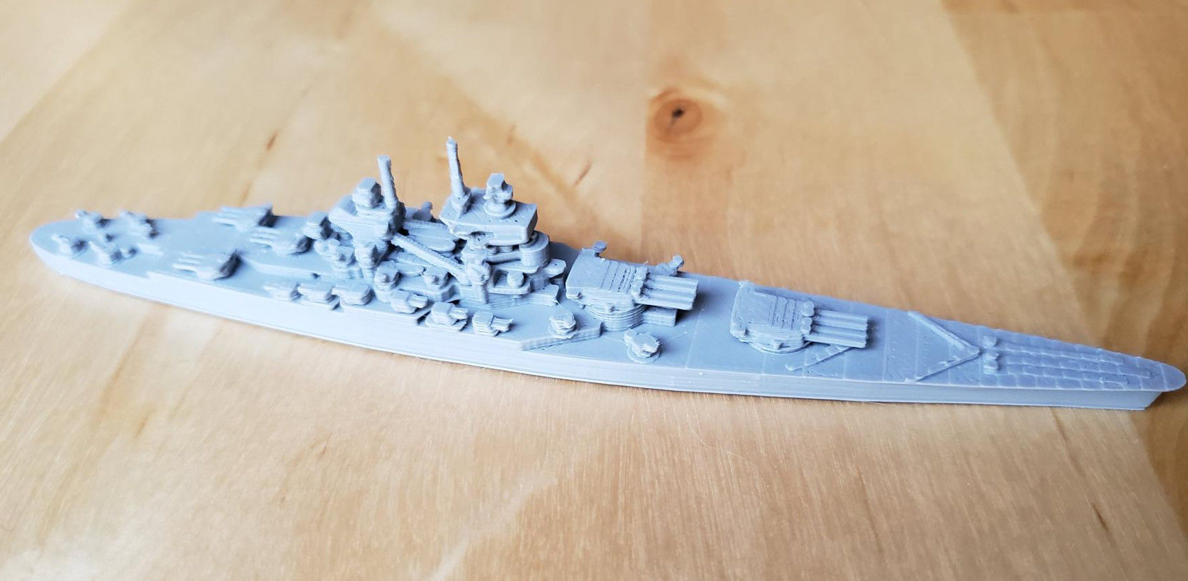 French Richelieu Class Battleship 3D print model_25
