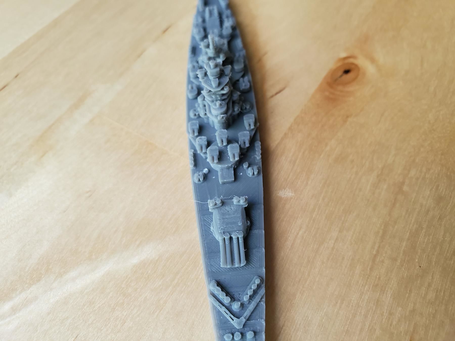 French Richelieu Class Battleship 3D print model_17