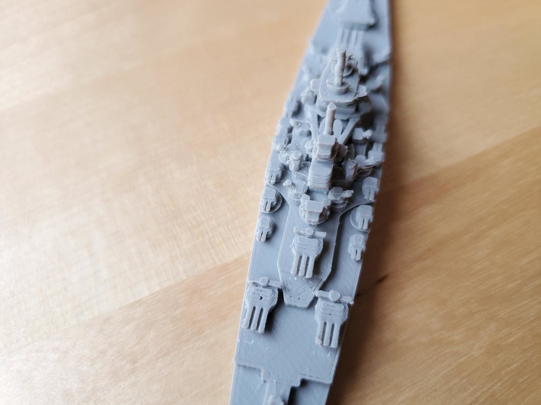 French Richelieu Class Battleship 3D print model_33