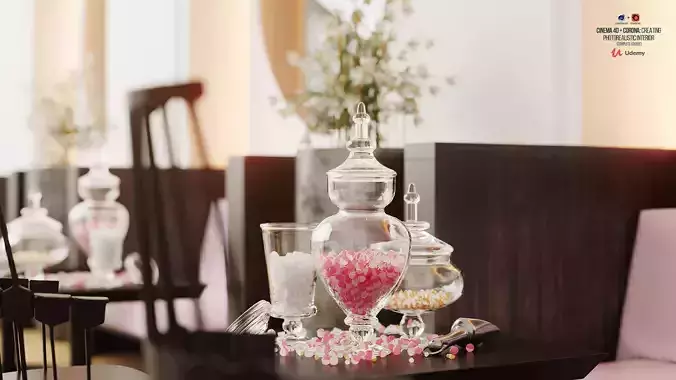 Cinema 4D Photorealistic Interior