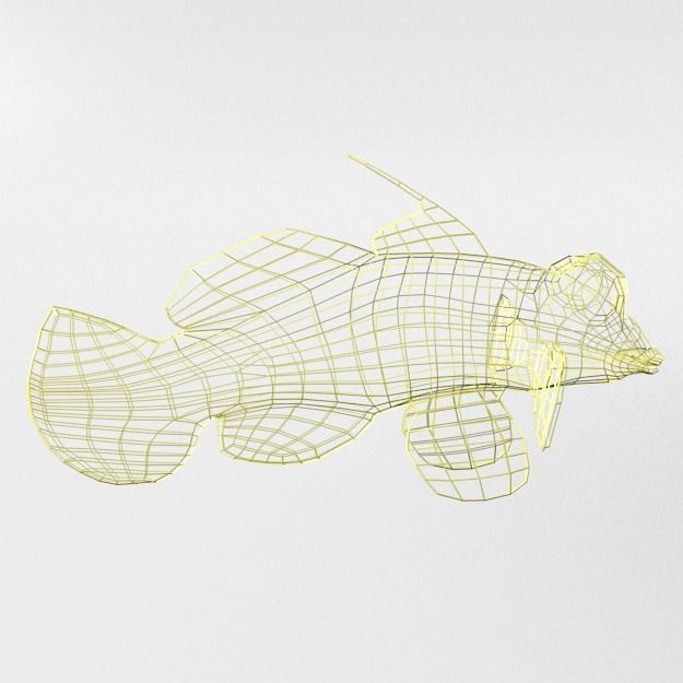 15 Saltwater Fish Pack Low-poly 3D model_98