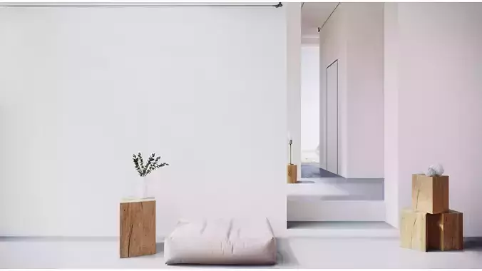 White Room 3D model