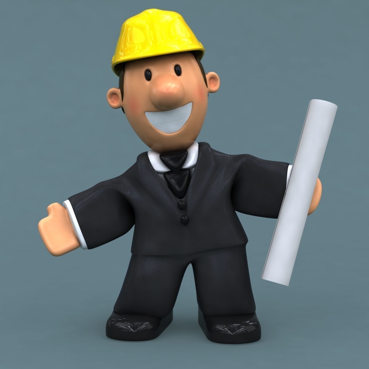 Fun architect 3D model_3