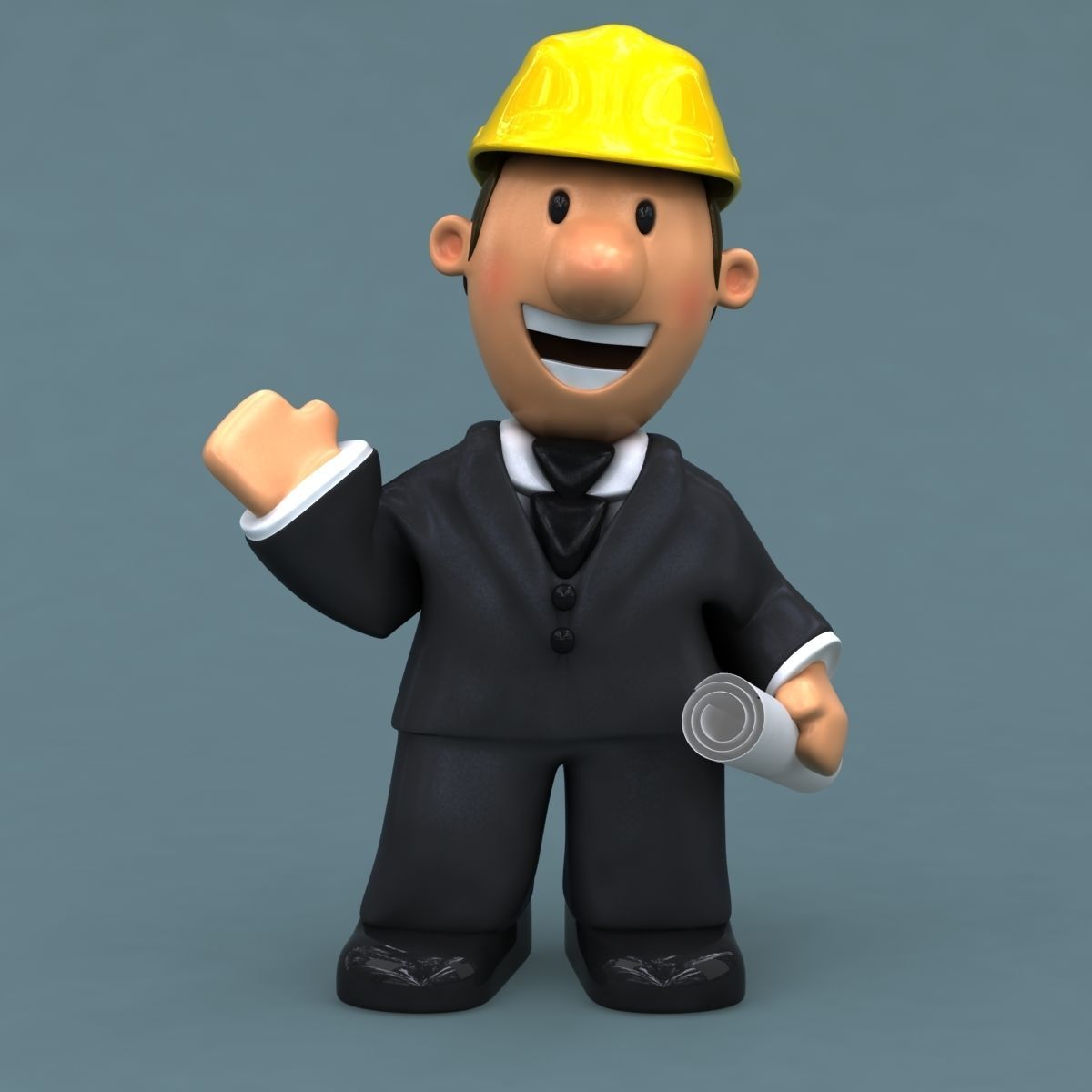 Fun architect 3D model_4