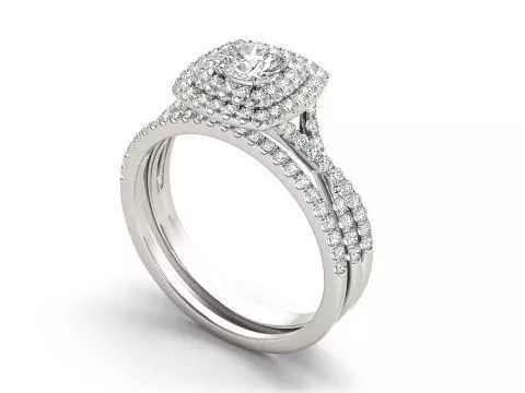 Engagement ring - 69 3D print model_0