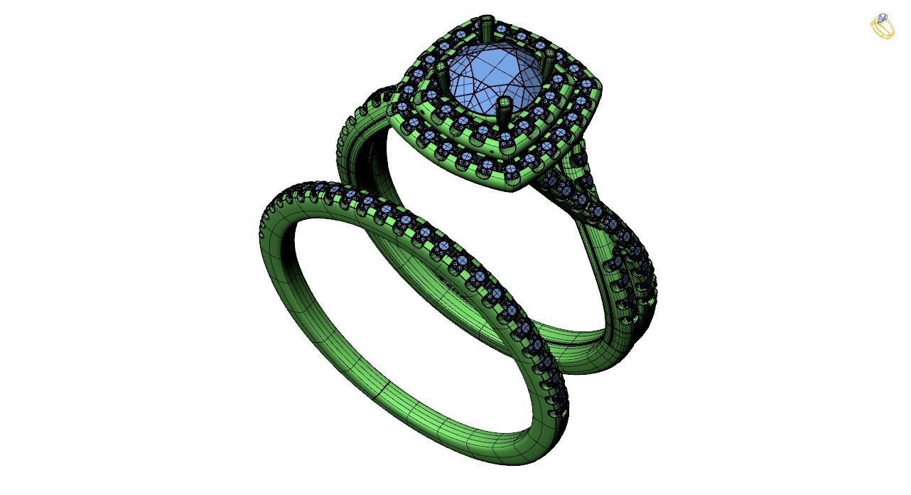 Engagement ring - 69 3D print model_4