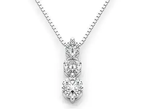 Pendent - 1 four rings