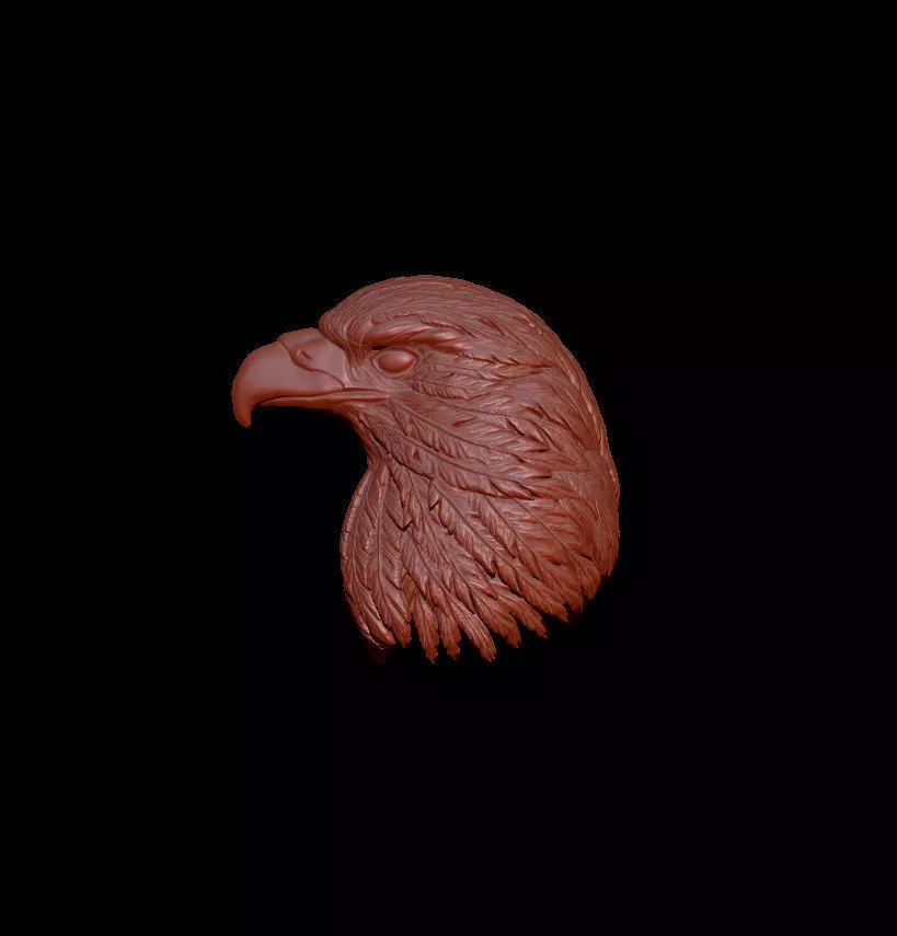 Head of the Eagle 3D print model