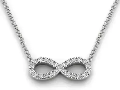 Pendent - 3 infinity symbol