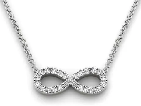 Pendent - 3 infinity symbol 3D print model_0