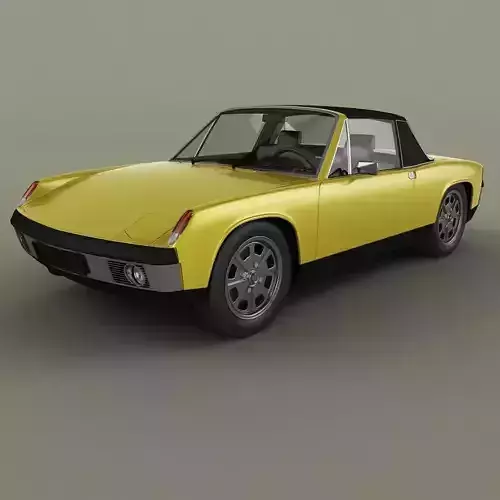 Porsche 914 3D model