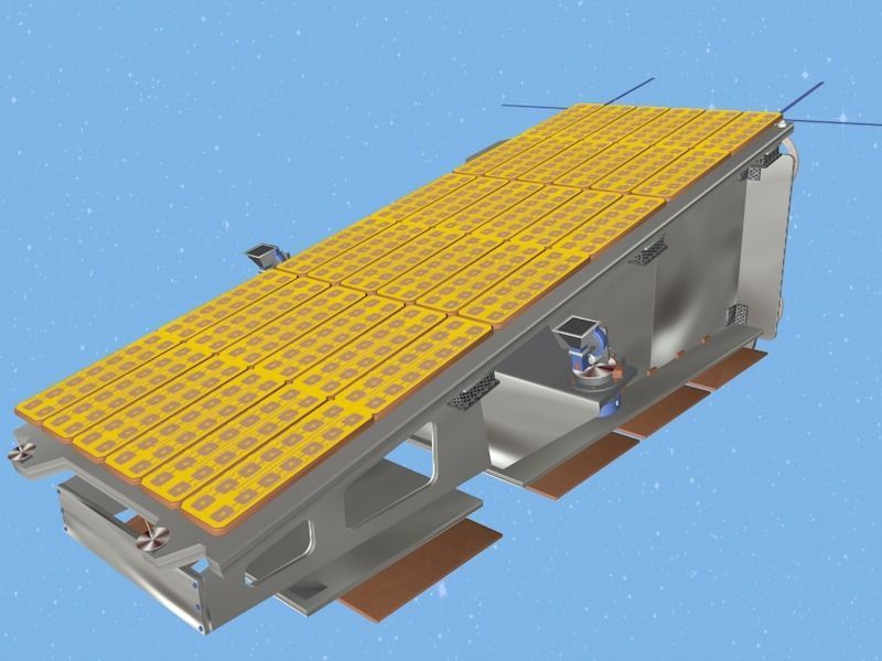 NovaSAR-1 Earth Observation Satellite 3D model_2