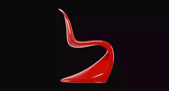Panton Chair Vitra 3D model