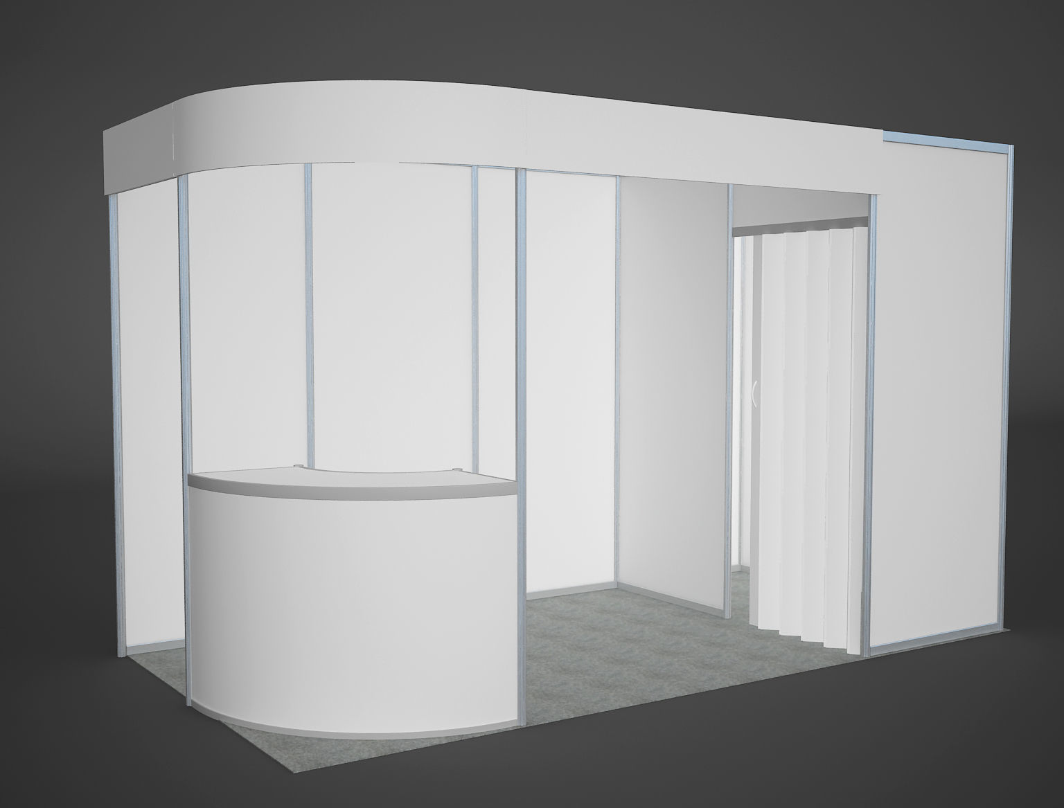 Exhibition stands octanorm 3D Model Collection_7