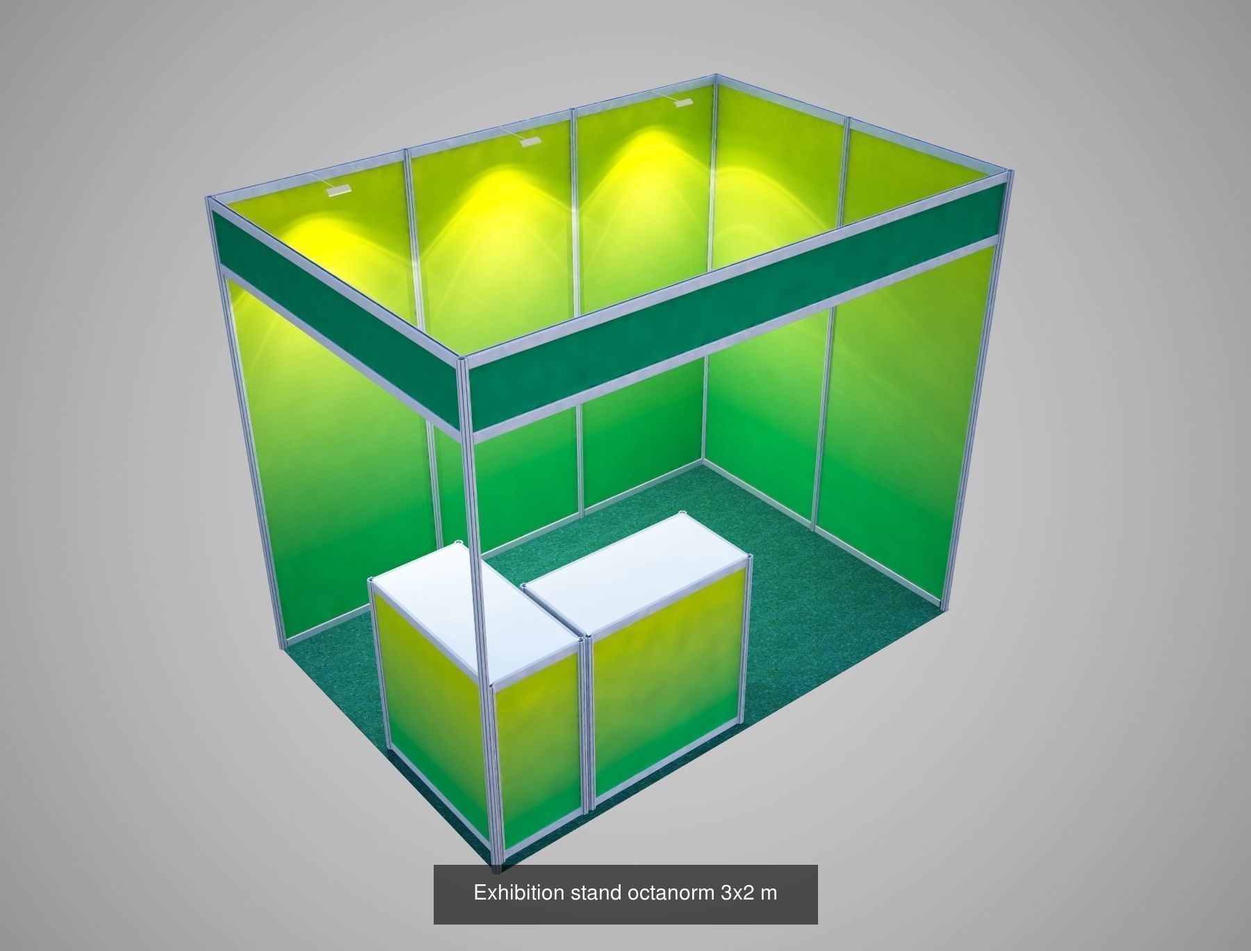 Exhibition stands octanorm 3D Model Collection_4