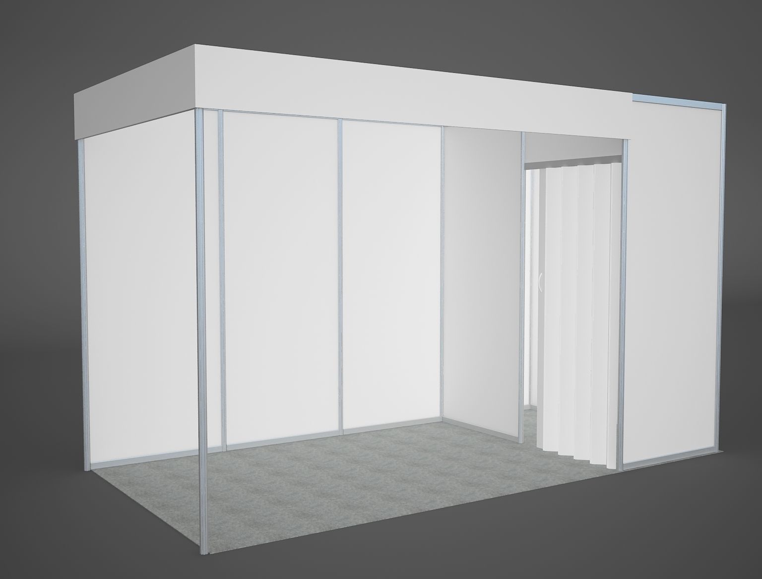 Exhibition stands octanorm 3D Model Collection_3