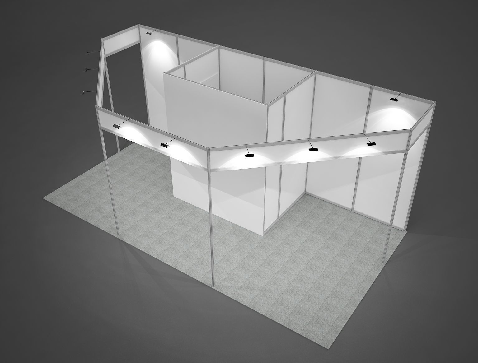 Exhibition stands octanorm 3D Model Collection_8