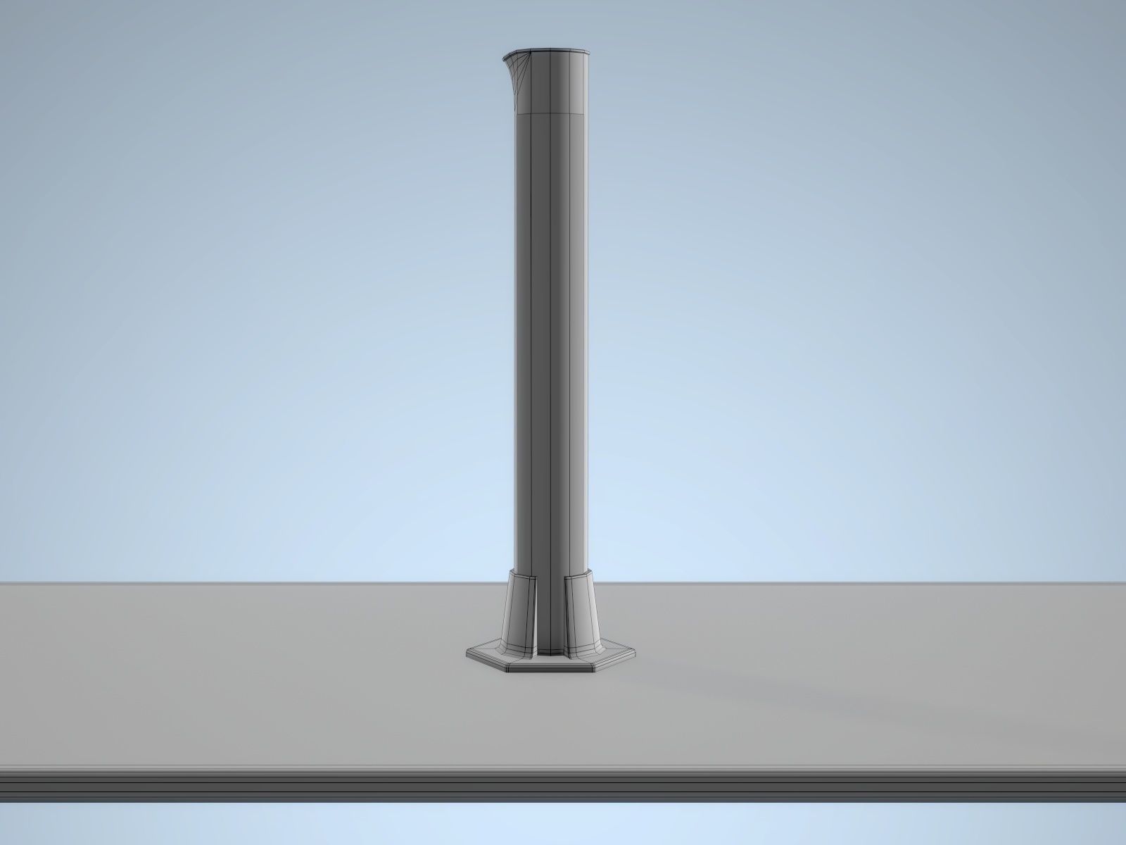 Chemistry Equipment Low-poly 3D model_13